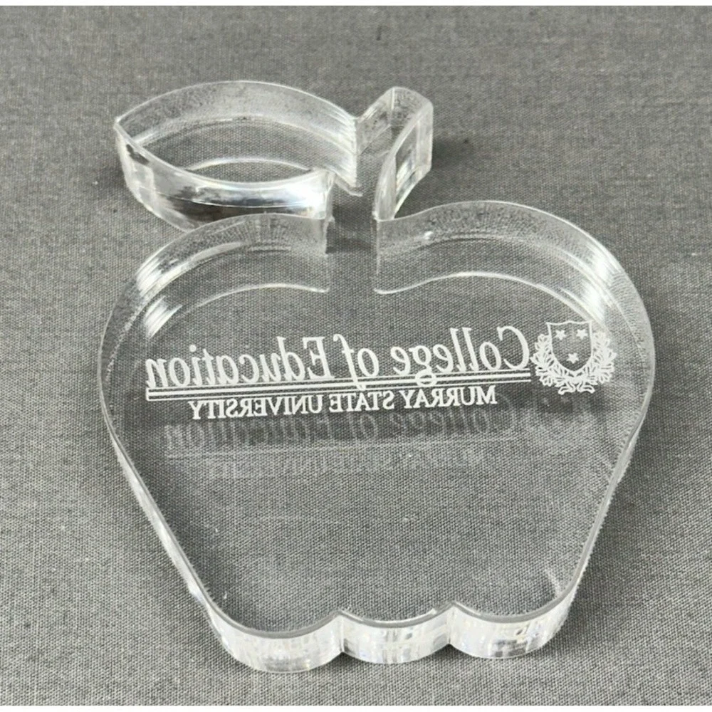 Murray State University College Of Education Acrylic Apple 3